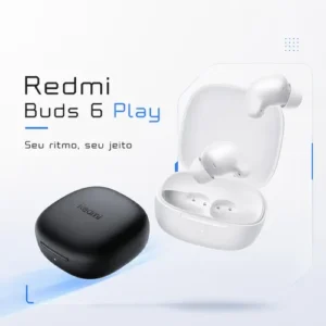 Fone Bluetooth Xiaomi Redmi Buds 6 Play 36h De Música Ipx4 - Imagem 3