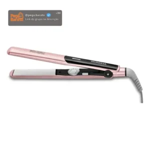 Prancha Alisadora Mondial Golden Rose/Preto Bivolt P-20 - Imagem 1