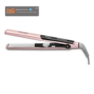 Prancha Alisadora Mondial Golden Rose/Preto Bivolt P-20 - Imagem 1