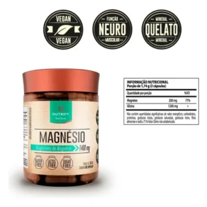 Magnésio Bisglicinato - 60 Cápsulas - Nutrify - Imagem 2