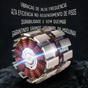 Maquina Assentar Piso Porcelanato Sem Fio Vibratória Ventosa 2 Baterias 48v Bolsa Transporte - Imagem 4