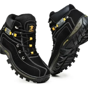 Bota Coturno Adventure Masculina Polofran Botina Cano Médio - Imagem 6