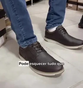 Sapato Social Masculino Oxford Elegante Casamento Trabalho - Imagem 3