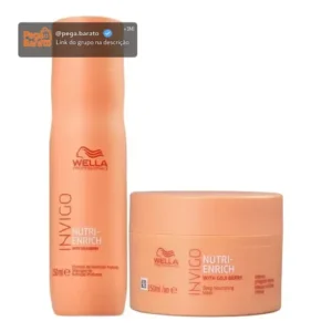 Kit Invigo Nutri Enrich Shampoo 250ml E Máscara 150ml - Imagem 1